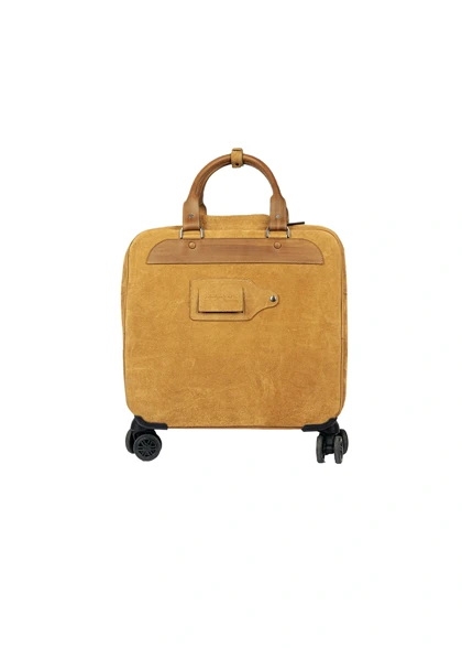 ساک مسافرتی چرم چرخدار مدل yb1013 اشبالت