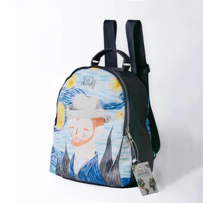 کوله پشتی دندی طرح Van gogh ونگوگ