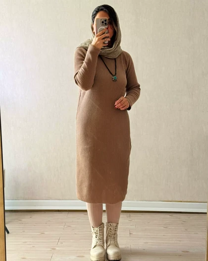 پیراهن بافت شادی