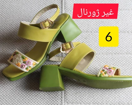 صندل پاشنه‌دار تمام طبی زنانه تابستانه 601-13