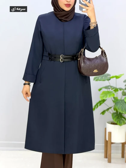 مانتو مزونی بزیاق دریان کد 458288