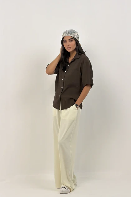 شومیز گلس 2جیب آیدا