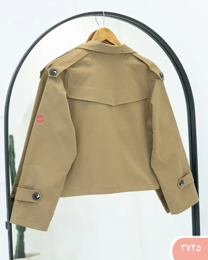 ترنچ کت کوتاه دوژیله 3745