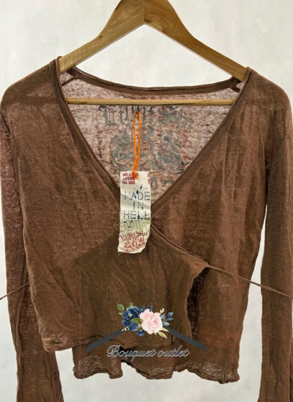 شومیز قهوه ای موکا