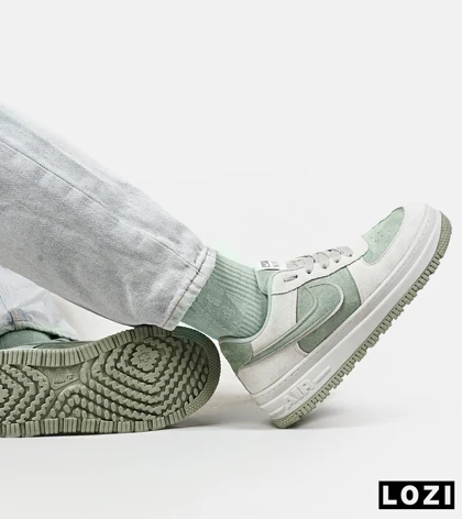 کفش کتانی مردانه و زنانه سبز NIKE AIR FORCE مدل 2095