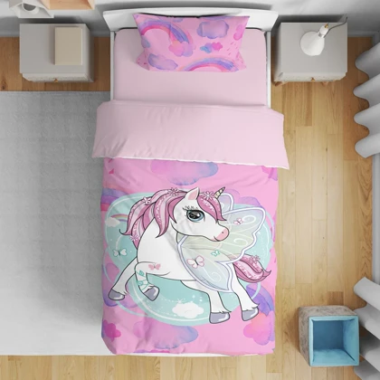 روتختی کودک طرح تکشاخ بالدار مدل T4667