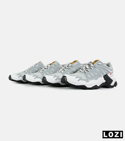 کفش کتانی مشکی طوسی سفید مردانه و زنانه Salomon XT-Slate Advanced مدل 7350