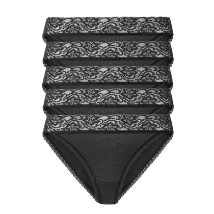 شورت زنانه نخی اسمارا مدل بند گیپوری Esmara x5