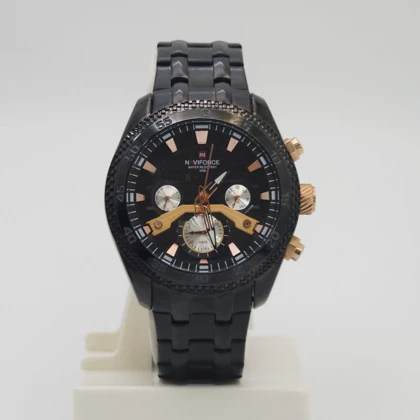 ساعت مچی مردانه نیوی فورس Naviforce 9222 سه موتور فعال فول تایم