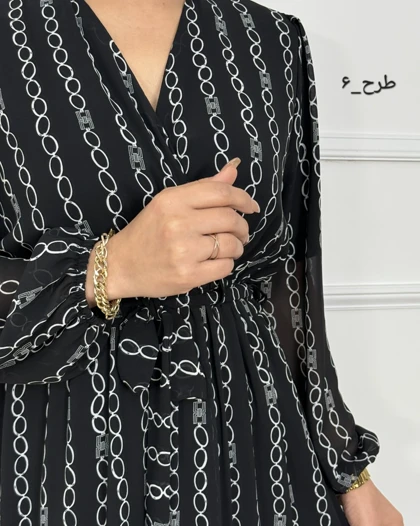 پیراهن ژیوا _ کد 094 ( چپ و راستی بلند )