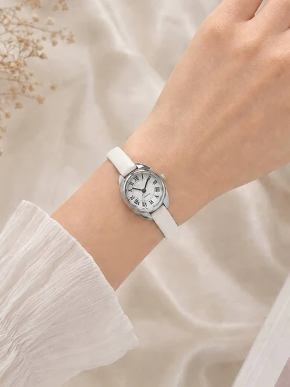ساعت مچی زنانه چرمی مینیمال کدW490