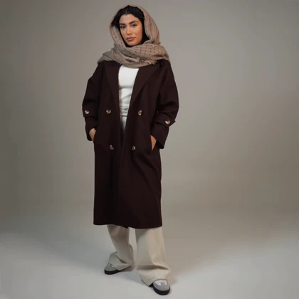 پالتو فوتر اور پشت چاک