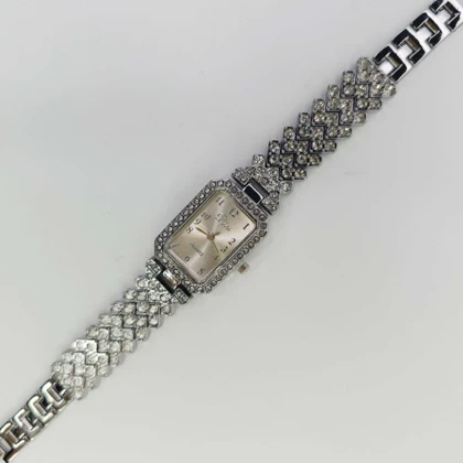 ساعت مچی زنانه مجلسی Dios نگین‌دار با موتور کوارتز