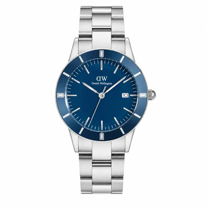 ساعت دنیل ولینگتون آیکونیک مردانه مدل DW-7631-G تقویم‌دار