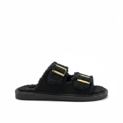 اسلیپر لونا دو سگک مشکی کد 294941