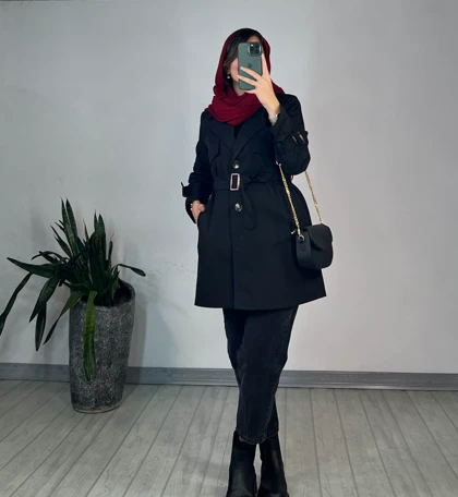 بارانی سگک دار مهر(ایراد دار)