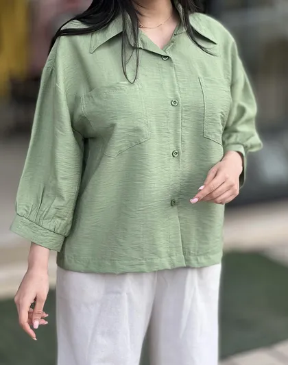 شومیز بیسیک رنگین کمان کد 752