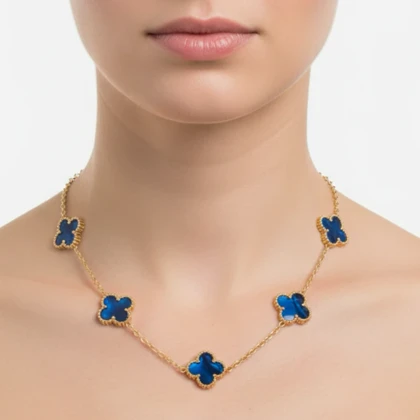 گردنبند زنانه مدل ونکلیف