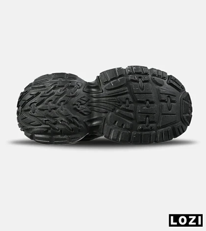 کفش کتانی مردانه سفید طوسی BALENCIAGA مدل 7655