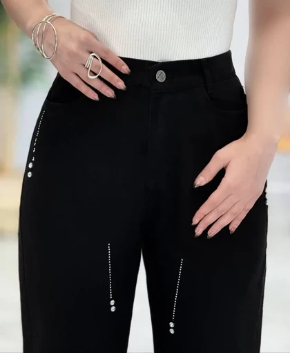 3480-مام استایل نگینی