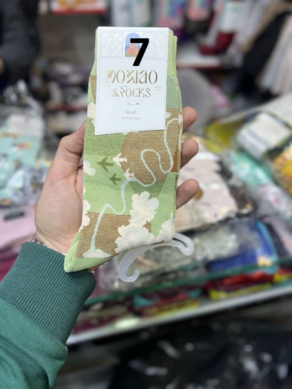 جوراب طرح دار موکسیا (30 طرح)