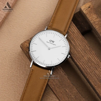 ساعت دنیل ولینگتون بند چرمی Daniel Wellington 00117K