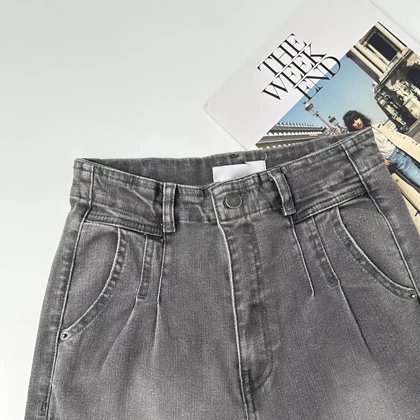 شلوارجین نیم بگ 1007435