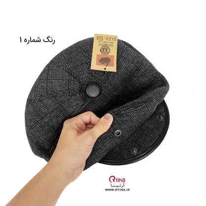 کلاه فلت زمستانی مردانه اورجینال مدل گوش دار