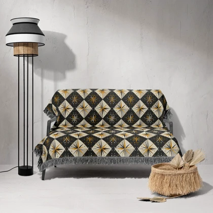 شال مبل ریش دار classic 164
