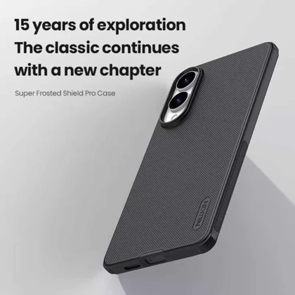 قاب گوشی سامسونگ Galaxy S25 Edge نیلکین Super Frosted Shield Pro