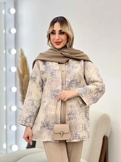 مانتو ژاکارد شاین