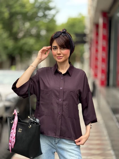 شومیز باکسی نارسیس