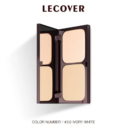 پنکک پودری مات و طبیعی لیکاورLecover