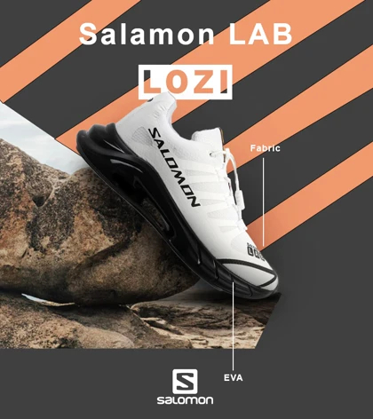 کفش سالامون Salamon LAB مردانه و زنانه سفید مشکی