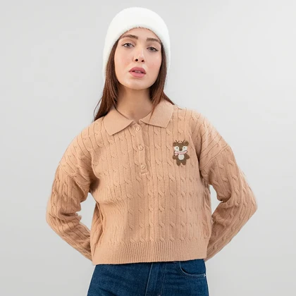 پلوشرت بافت اورسایز زنانه - 03251108