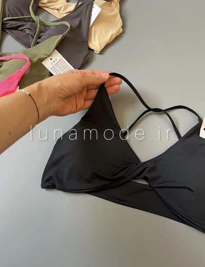 نیم‌تنه لیزری زنانه جلوگره‌ایی پشت ضربدری کد8-6