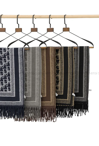 شال بافت موهری dior وارداتی کد1004835