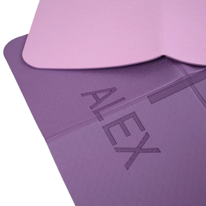 مت یوگا و پیلاتس تاشو الکس مدل Laccadive ضخامت 6 میلی متر دو رو