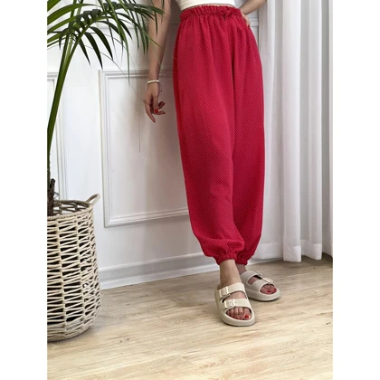 شلوار سنبادی خال‌خالی