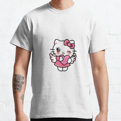 تیشرت Kitty طرح Lover Hello Kitty کد 261789