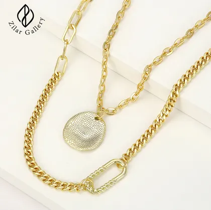 گردنبند دو لاین یونانی