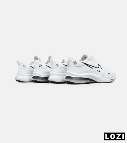 کفش کتانی مردانه و زنانه سفید مشکی NIKE Lebron 22 Guide مدل 6462