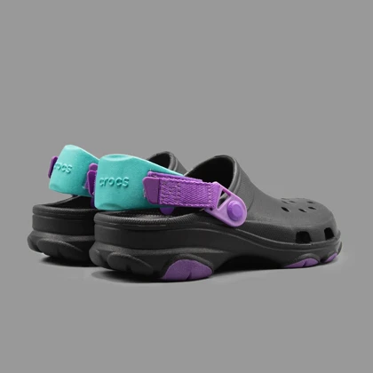 کراکس آل ترین مشکی بنفش Crocs All Terrain Black-Purple