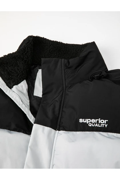 جیب زیپی یقه پایه ژاکت پفی با جزئیات TYCJEIDILN170068801359475