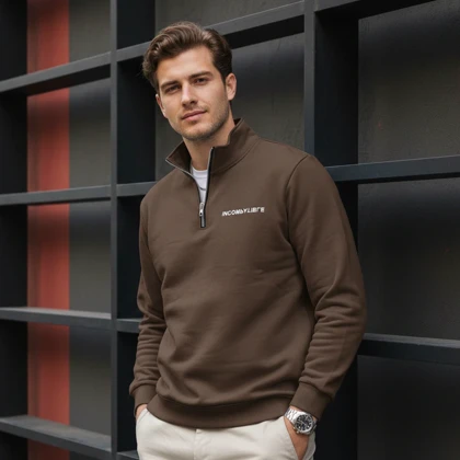 دورس نیم زیپ چاپی 3 نخ داخل کرکی