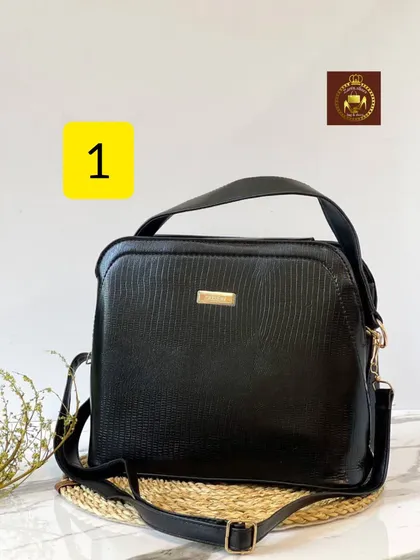 کیف زنانه جادار دستی و دوشی اداری 2 خونه