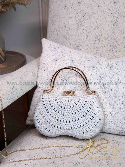 کیف زنانه مجلسی مدل زرین کد K877