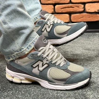 کتانی اسپرت مردانه مدل نیوبالانس2002 NEW BALANCE رنگ طوسی