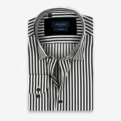 پیراهن راه راه دیپلمات 041153