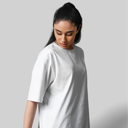 زیگ تیشرت آستین کوتاه white basic tshirt new-1805